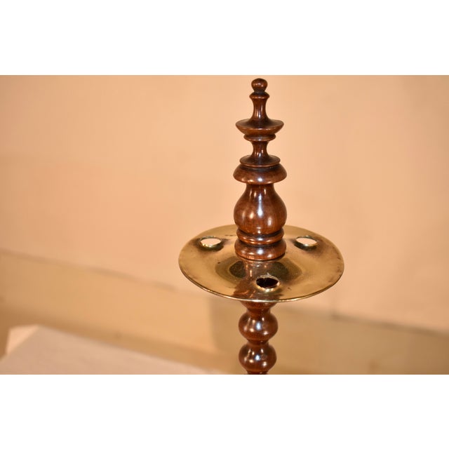 Wood Early 19th Century American Walnut Tavern Pipe Stand For Sale - Image 7 of 7