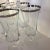 Vintage French Crystal Platinum Rim Cocktail Glasses - Set of 7 For Sale - Image 11 of 13