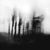 Abstract 20" X 20" 'Blurred Landscape' #4 Black and White Photography For Sale - Image 3 of 6
