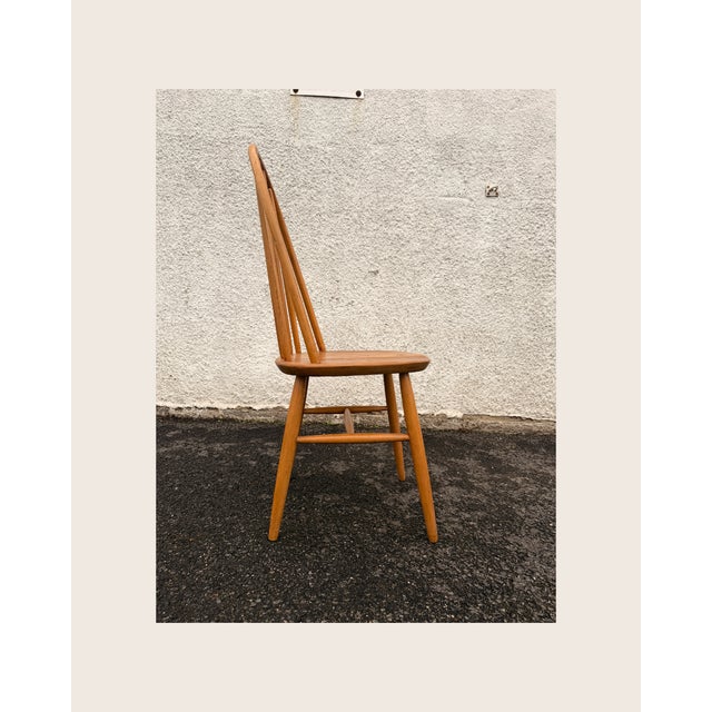 Hoop Back Dining Chairs, 1960s, Set of 4 For Sale - Image 6 of 7