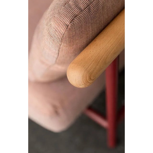 Contemporary Leather X-Rays Sofa by Alain Gilles For Sale - Image 3 of 6