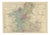 Worcestershire & Gloucestershire County Map, 1885 For Sale