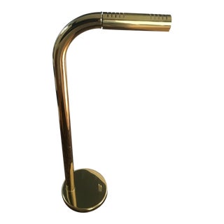 1970s Vintage Jim Bindman for Rainbow Lamp Brass "Touch" Lamp For Sale