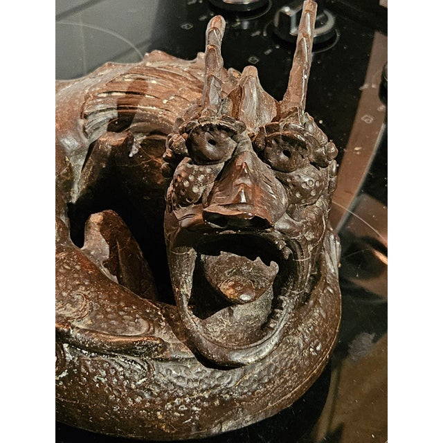 19th Century Continental Carving of a Dragon For Sale - Image 4 of 9