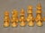 Small Antique Victorian Staunton Pattern Chess Pieces in Box, 1860s, Set of 33 For Sale - Image 3 of 16
