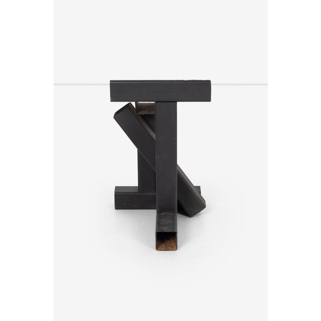 Black 1970s Tony Rosenthal Maquette for Large T-Square Sculpture For Sale - Image 8 of 11