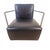 Metal Leather and Chrome ABC Model Reclining Lounge Chair with Ottoman by Antonio Citterio for Flexform, 1980s, Set of 2 For Sale - Image 7 of 11