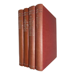 1940s Illustrated Volume Set, Arnold Palmer's Recording Britain - 4 Books