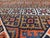 1980s A Polychrome Kilim Flatweave Rug. 4'6"x 6'4" For Sale In Los Angeles - Image 6 of 12
