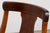 Brown Set of 8 Early 19th Century French Empire Mahogany Gondola Dining Chairs For Sale - Image 8 of 18