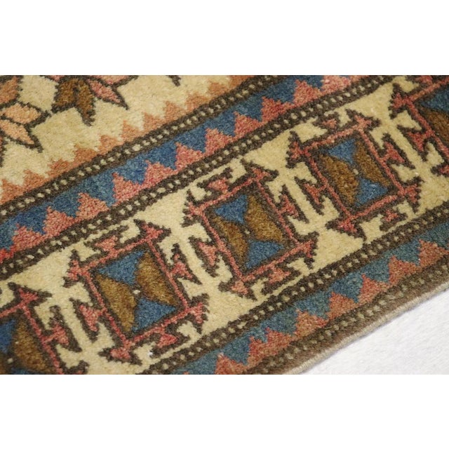 Vintage Turkish Hand Knotted Rug, 1950s For Sale - Image 16 of 18