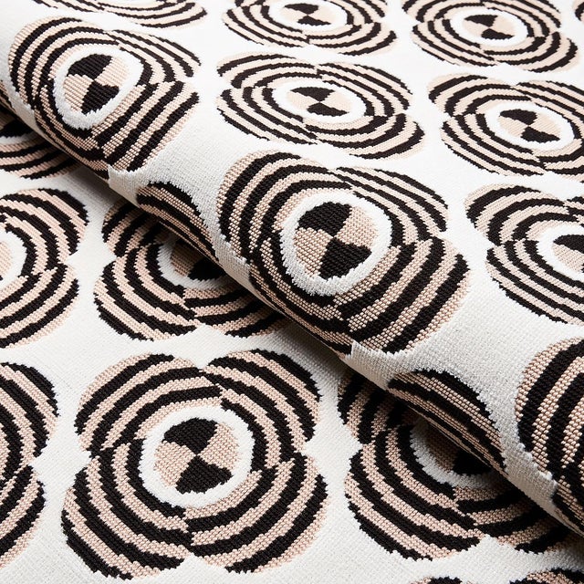 Not Yet Made - Made To Order Sample - Schumacher x Johnson Hartig Le Moderne Cut Velvet Fabric in Neutral For Sale - Image 5 of 6