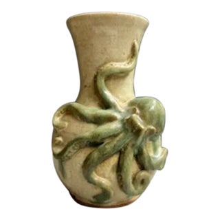 Octopus Pottery Vase For Sale