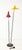 1960's Mid-Century Modern Two Arm Italian Floor Lamp in the Style of Stilnovo For Sale - Image 16 of 16