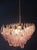 Murano Poliedri Chandelier with Pink Glasses from Carlo Scarpa, 1990s For Sale - Image 16 of 18