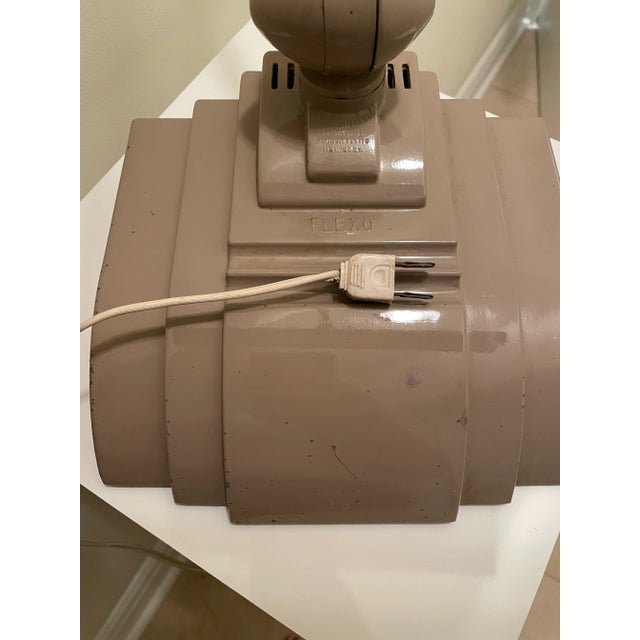 Vintage Extra Large Industrial Flexo Drafting Task Desk Lamp For Sale - Image 11 of 11