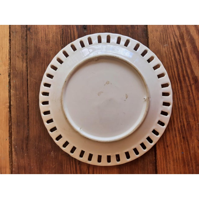 Italy Peas on a Plate Trompe l'Oeil Este Ceramiche Majolica For Sale - Image 4 of 10