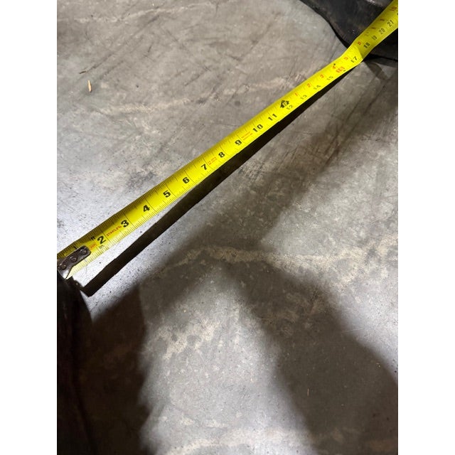 Dark Green 1960s Vintage Green Marble Rectangular Dining Table With Bronze Pedestal Base For Sale - Image 8 of 9