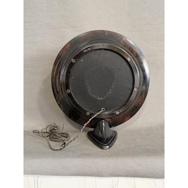 Art Deco Speaker in Bakelite by Louis Kalff for Philips, 1930s For Sale - Image 11 of 12