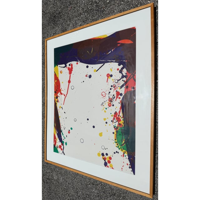Abstract National Collection of Fine Arts' 1968- Lithograph 1968 by Sam Francis For Sale - Image 3 of 7