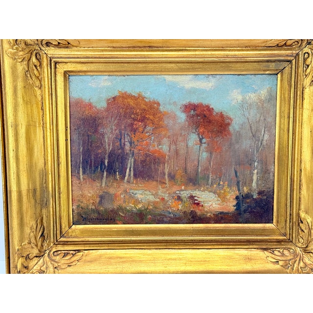 Joseph H. Greenwood (Ma, 1857-1927) Tonalist New England Landscape For Sale In Providence - Image 6 of 9