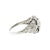 An Art Deco Platinum .70 Carat Old European Cut Diamond Ring For Sale - Image 4 of 5