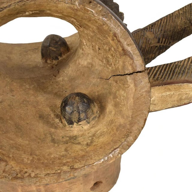 Early 20th Century Early 20th Century Senufo Firespitter Helmet Mask Côte d'Ivoire For Sale - Image 5 of 7