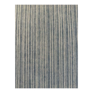 Rose Tarlow Melrose House Fabric Tristan Lago 2 1/4 Yards Linen Backed For Sale