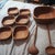 Wood 1960s Mid-Century Modern Teak Wood Salad Bowl Set - 9 pcs Hand Carved Thailand For Sale - Image 7 of 7