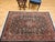 Vintage Kashan Rug, Hand-Knotted Wool & Cotton, Floral Pattern, Navy & Brick-Red, 4x6 For Sale - Image 4 of 16