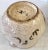 Mid-Century Modern Vintage Wabi Sabi Japanese Pottery Creamer and Covered Sugar For Sale - Image 3 of 6