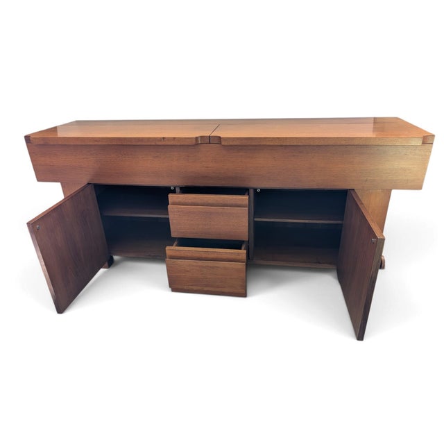 Torbecchia Sideboard by Giovanni Michelucci, 1960s For Sale - Image 4 of 13