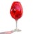Mid-Century Modern Ruby Red Art Glass Pedestal Vase with Twisted Stem, 1960s For Sale - Image 9 of 9