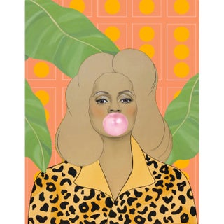 "BreezeBlocks and Bubbles" Contemporary Figurative Fine Art Print by Chambers Austelle For Sale