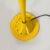 Italian Modern Yellow Metal Thin Floor Lamp, 1980s For Sale - Image 11 of 13