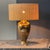 Golden Table Lamp For Sale - Image 3 of 12