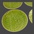 Late 20th Century Monterey Tropical Green Monstera Leaf Dinner Serving Plates - Set of 4 For Sale - Image 4 of 9