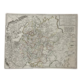 18th Century Map of Europe For Sale