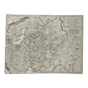 18th Century Map of Europe
