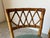 Vintage Coastal Ficks Reed Faux Bamboo Rattan Desk With Chair For Sale - Image 10 of 12