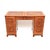 A superb Art Deco figured walnut leather top desk / dressing table , made in England and dating from the 1930’s. This is...