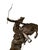 "Bronco Buster" Signed Bronze Sculpture After Frederic Remington - 35" H For Sale - Image 4 of 11