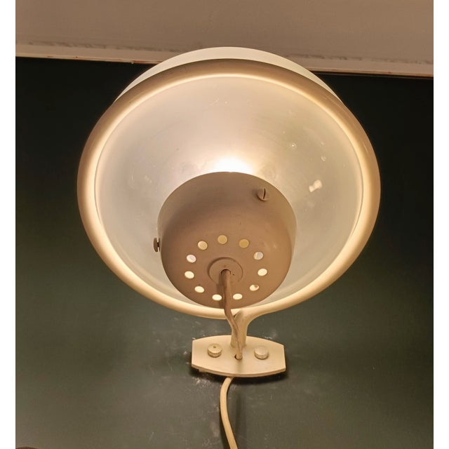 White 228 Wall Lamp by Gino Sarfatti for Arteluce, Italy, 1950s For Sale - Image 6 of 9