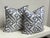 Design Plus Gallery presents a Pair of Sunda Indigo Decorative Pillows from Eastern Accents. This pair showcases an...