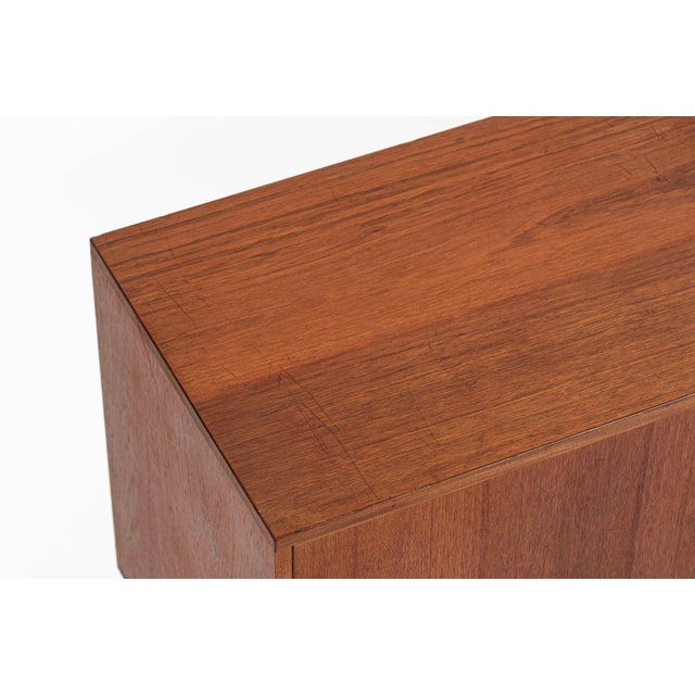 Danish Mid-Century Modern Teak Bookcase Cabinet by Peter Løvig Nielsen, 1960s For Sale - Image 15 of 18