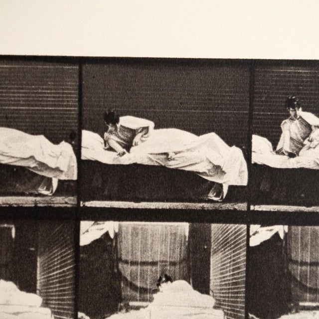 Black Eadweard Muybridge, Black and White Women in Motion Study, 1982, Photograph, Framed For Sale - Image 8 of 10