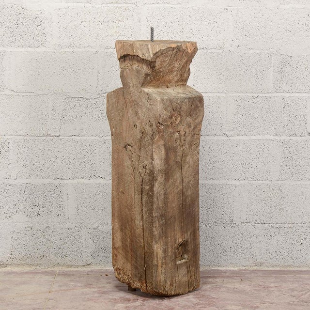Column, Pedestal, Beam, and Decorative Base for a Statue For Sale - Image 9 of 9