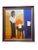 Textile Original Maurice Potier Oil on Canvas | Signed French Contemporary Portrait Painting, Circa 1991 For Sale - Image 7 of 12