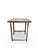 Antique Victorian Metamorphic Mahogany Fire Screen Table with Hand Painted Floral, 1890s For Sale - Image 10 of 11