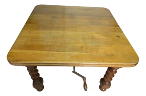 Barley Twist Extending Table in Golden Oak